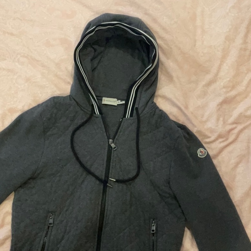 %100 Authentic Moncler Hoodie (Runs Small And Slim)